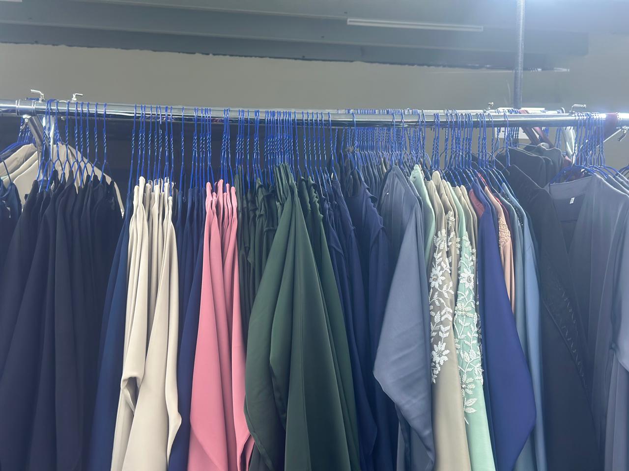 Finished premium abayas by AL RUQIU Tailoring